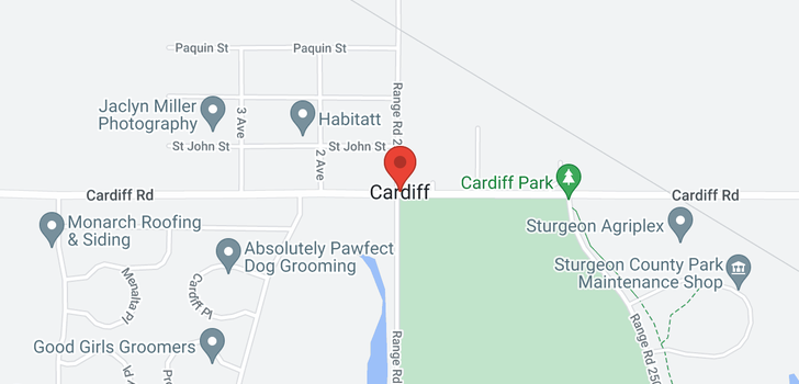 map of 9 CARDIFF PL